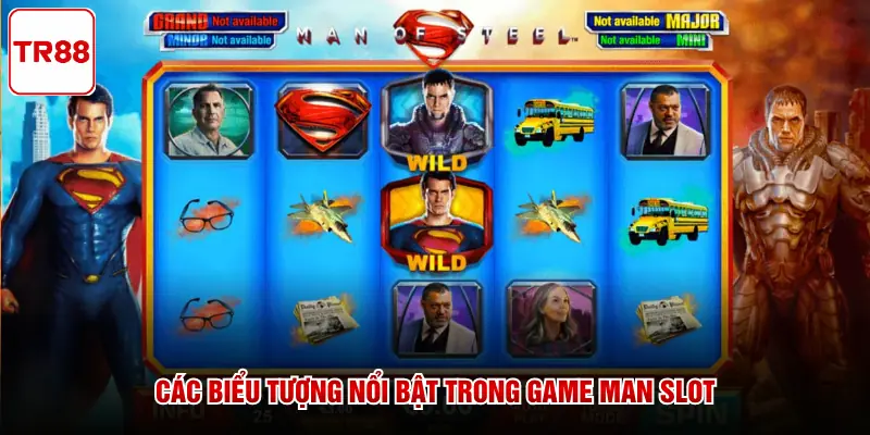 Các biểu tượng nổi bật trong game Man Slot